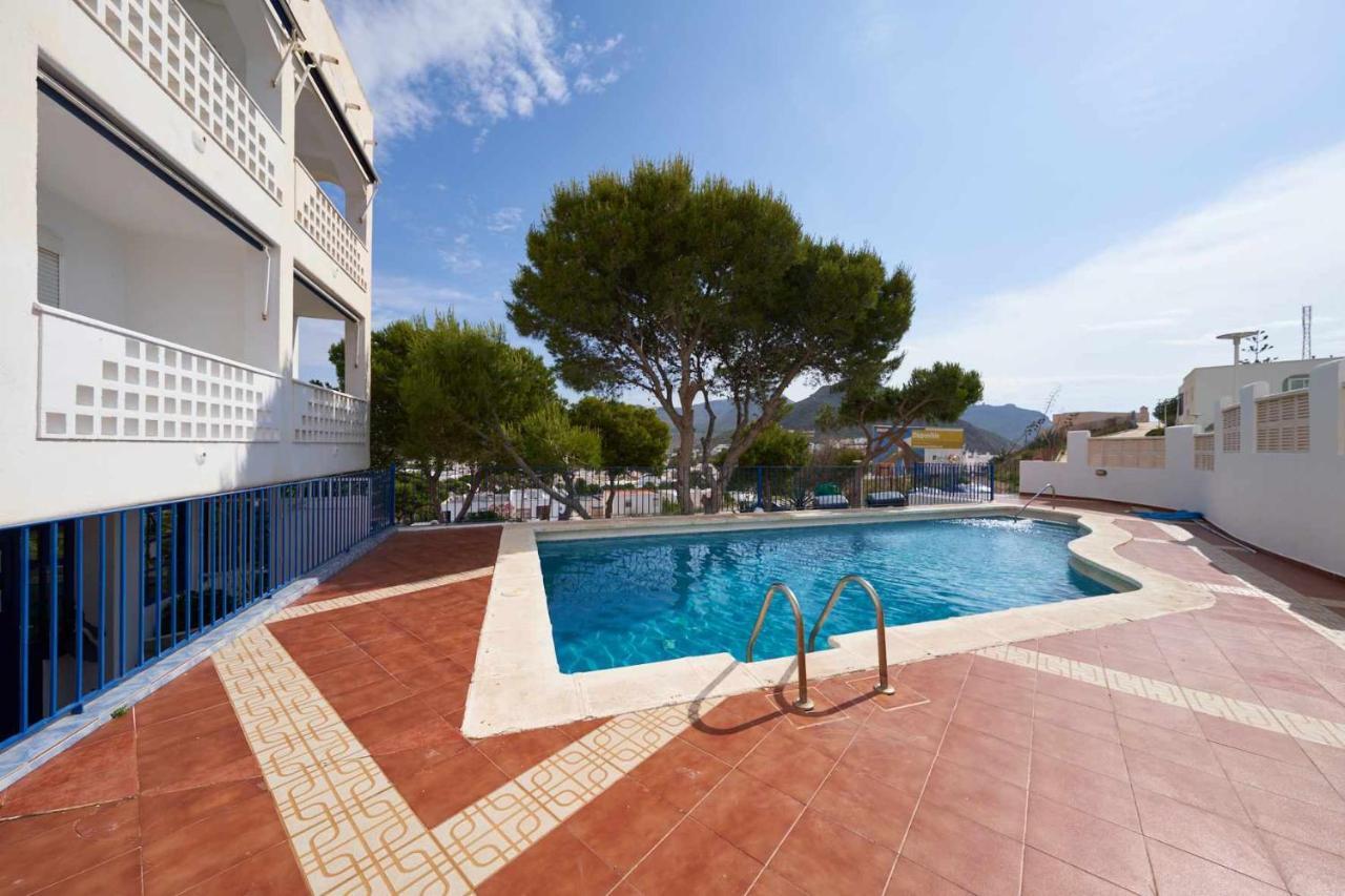Apartamento Panoramico Tres Pinos Piscina Сан Хосе Екстериор снимка